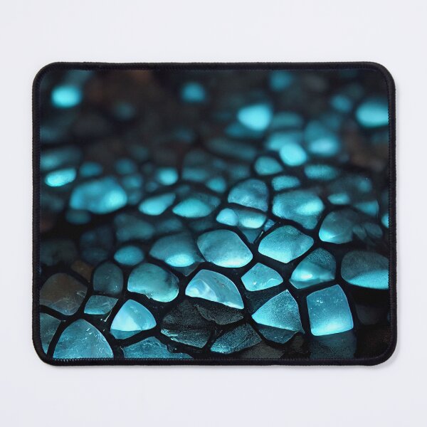 Item preview, bioluminescence crystals glowing designed and sold by artfullyprompt.