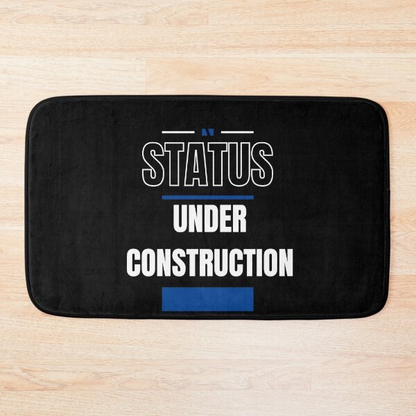 Item preview, UNDER CONSTRUCTION - FUNNY AND QUIRKY RELATIONSHIP STATUS designed and sold by JakNJill.