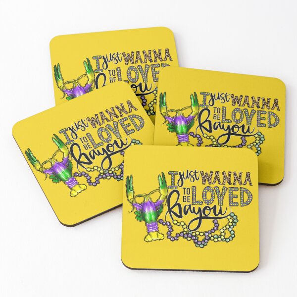 Item preview, Mardi Gras: I just wanna be loved by you designed and sold by LeJeuneGifts.