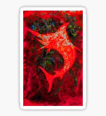 Blue Marlin Sticker