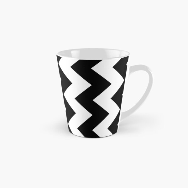 Aperçu de l'œuvre Chaussettes Chevron Zig Zag - Noir et Blanc créée et vendue par deanworld.