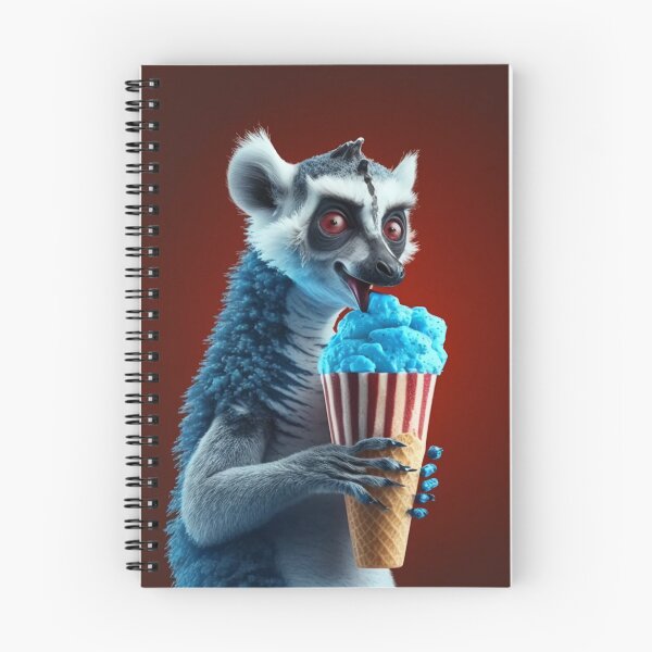 Item preview, lemur art designed and sold by Sophiatsitaart.