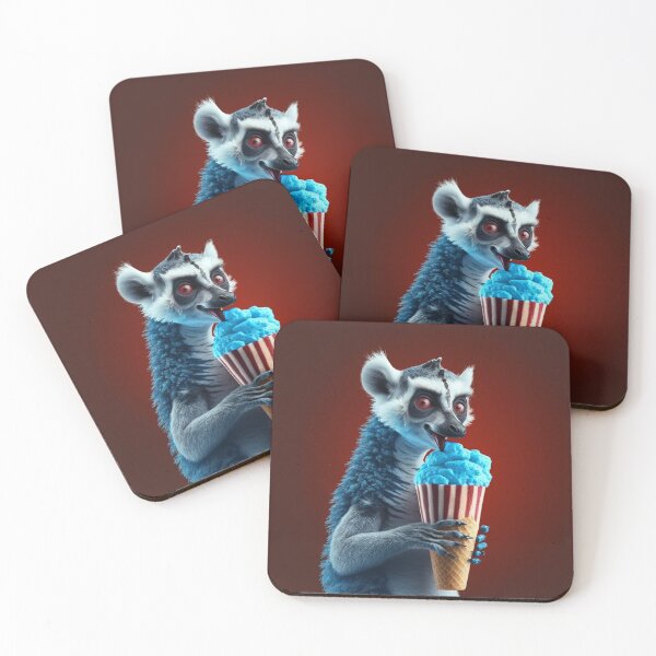 Item preview, lemur art designed and sold by Sophiatsitaart.