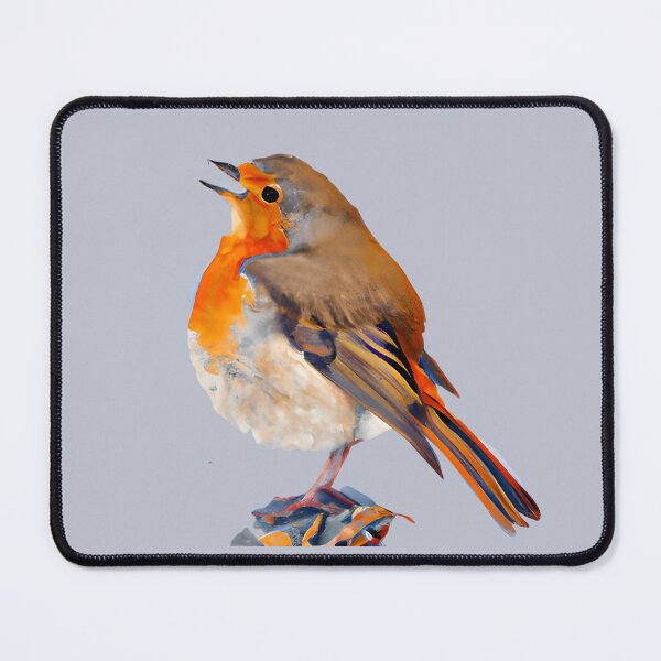 Item preview, Watercolor robin bird, robin portrait, bird portrait, watercolor portrait, robin red breast designed and sold by Artsareus.