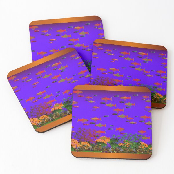 Item preview, Aesthetic Neon Aquarium designed and sold by RGSMOOTHFINGER.