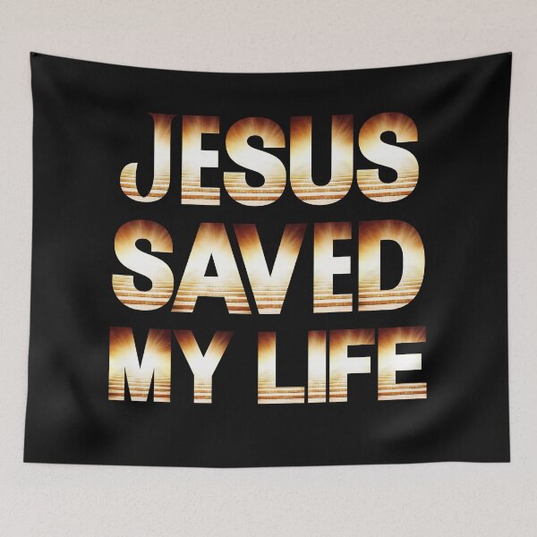 Item preview, Jesus Saved my Life designed and sold by BlessedConcepts.