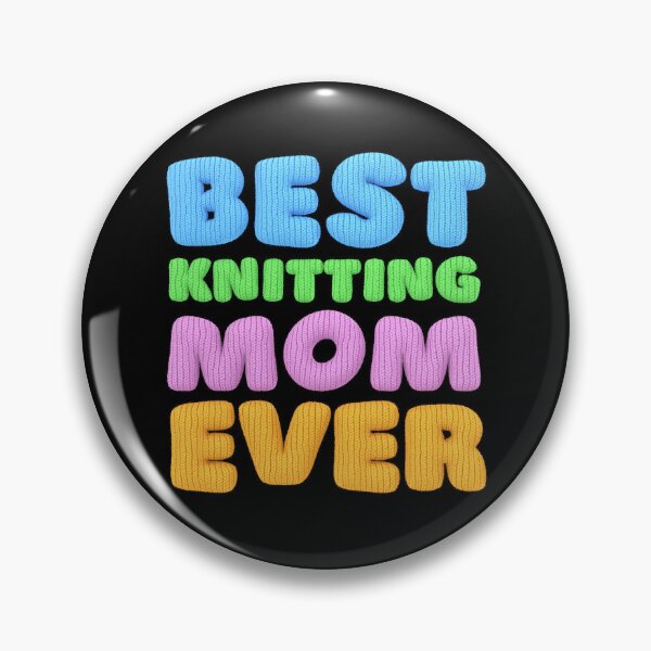Item preview, Best Knitting Mom Ever ( Knit Black edition ) designed and sold by stormrender.