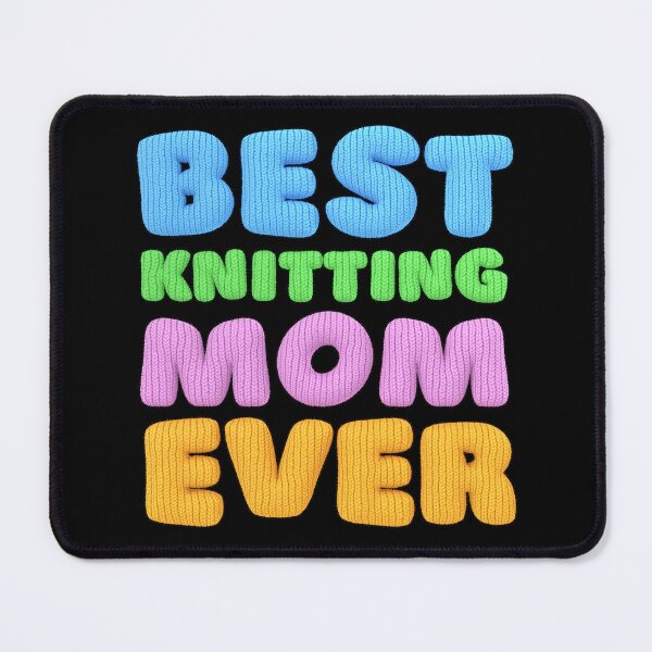 Item preview, Best Knitting Mom Ever ( Knit Black edition ) designed and sold by stormrender.