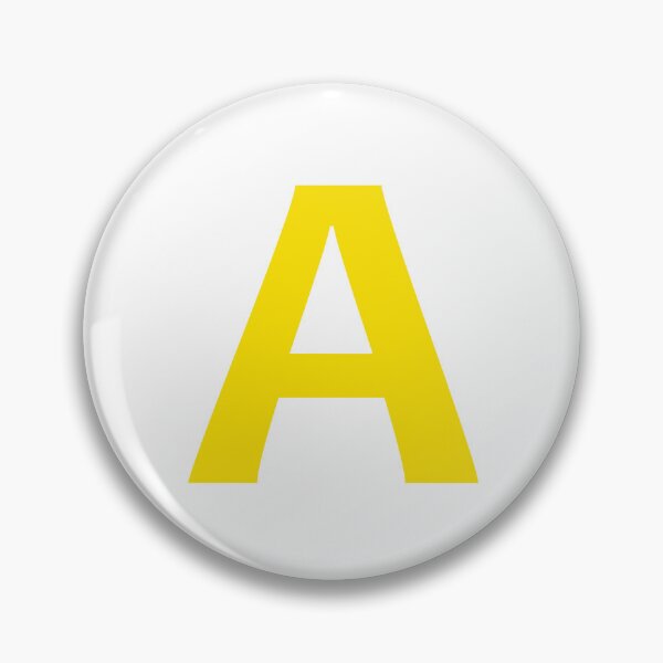 Item preview, Yellow color Letter A designed and sold by WECreations.