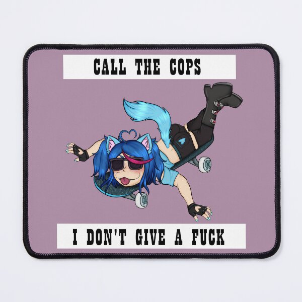 Item preview, Cat Girl IDGAF designed and sold by KatieKatYo.