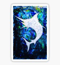 Blue Marlin Sticker