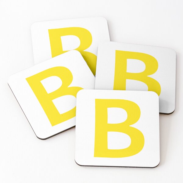 Item preview, Yellow color Letter B designed and sold by WECreations.