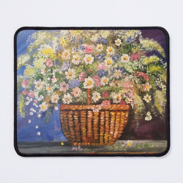 Item preview, Floral basket designed and sold by Avril Jeeves.