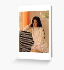 Camila Cabello Wonderland Greeting Card