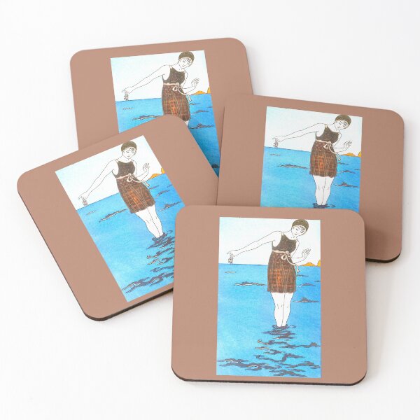 Item preview, BEACH WATERCOLOR VIEW DESIGNS designed and sold by starfishstuff.