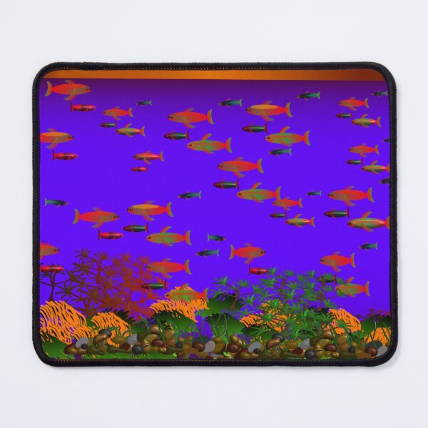Item preview, Aesthetic Neon Aquarium designed and sold by RGSMOOTHFINGER.