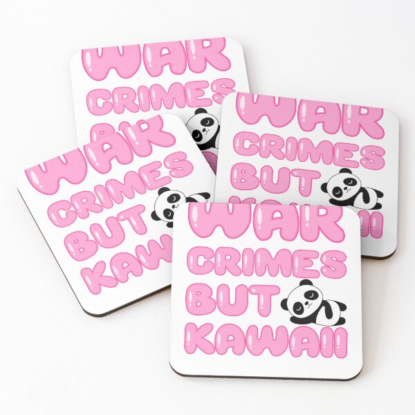 Item preview, War Crimes But Kawaii designed and sold by SortaPrettyOk.