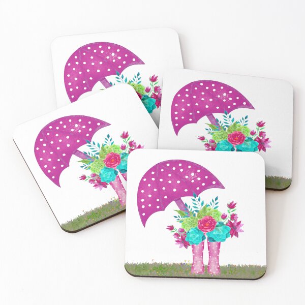 Item preview, Rain boots and an umbrella  designed and sold by TheBigBlue.