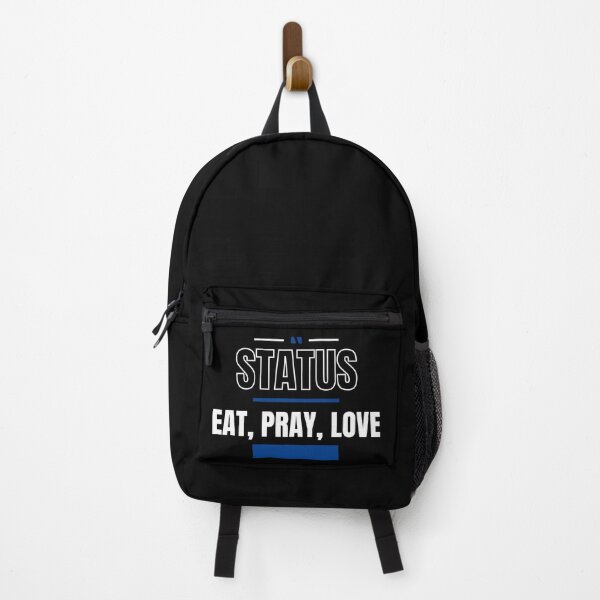 Item preview, EAT, PRAY, LOVE - FUNNY AND QUIRKY RELATIONSHIP STATUS designed and sold by JakNJill.