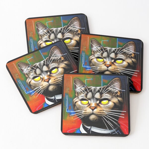 Item preview, genial gato 6 designed and sold by Stefan Dissler.