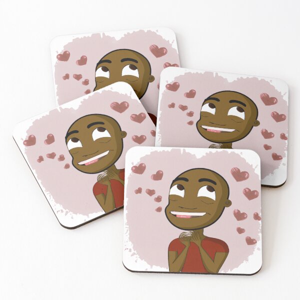 Item preview, Struck By Love, Lovestruck man, a Cute gift for Valentines Day designed and sold by Color-Me-Blue.