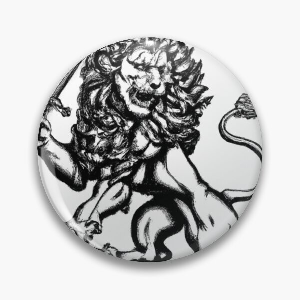 Item preview, Fighting lion with sword designed and sold by usa-Tshirt.