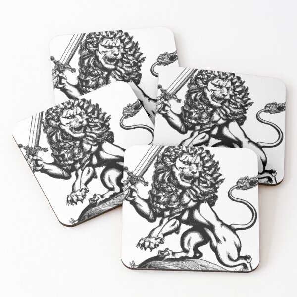 Item preview, Fighting lion with sword designed and sold by usa-Tshirt.