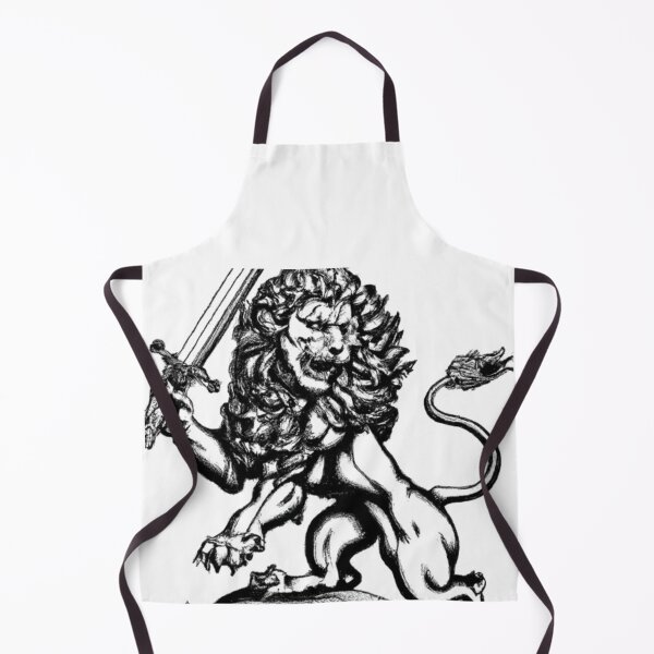 Item preview, Fighting lion with sword designed and sold by usa-Tshirt.