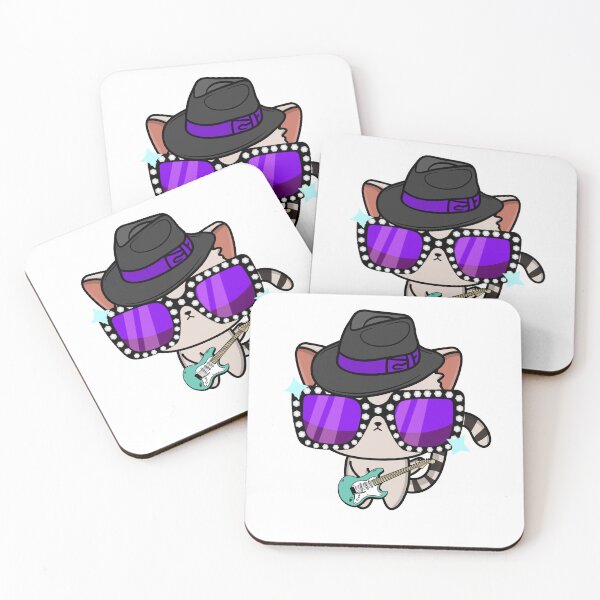 Item preview, Rock and Roll Tabby Cat playing electric guitair designed and sold by Pet Station.