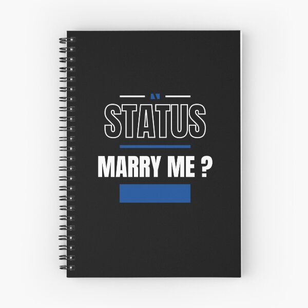 Item preview, MARRY ME? - FUNNY AND QUIRKY RELATIONSHIP STATUS designed and sold by JakNJill.