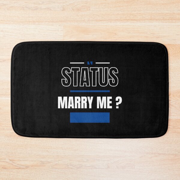 Item preview, MARRY ME? - FUNNY AND QUIRKY RELATIONSHIP STATUS designed and sold by JakNJill.