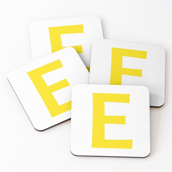Item preview, Yellow color Letter E designed and sold by WECreations.