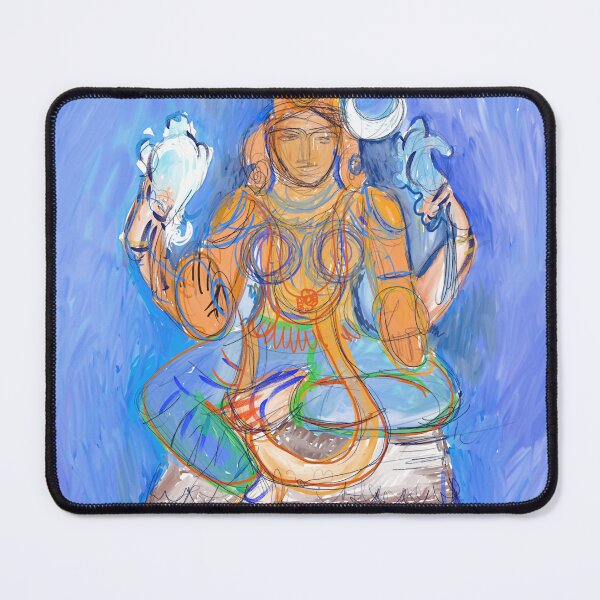 Item preview, Godess parvati abstyarct painting | Goddess Parvati abstract painting designed and sold by KARTICK DUTTA.