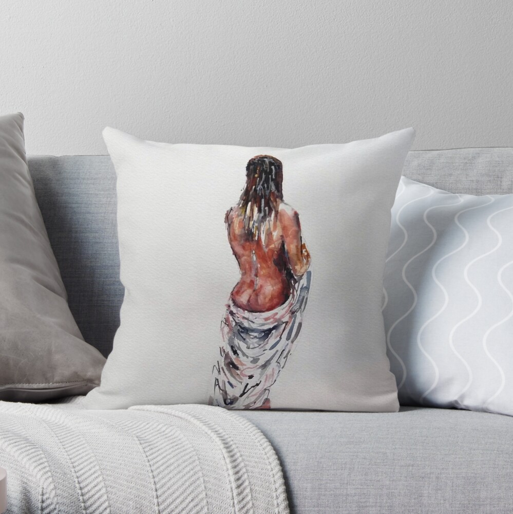 Item preview, Throw Pillow designed and sold by ballet-dance.