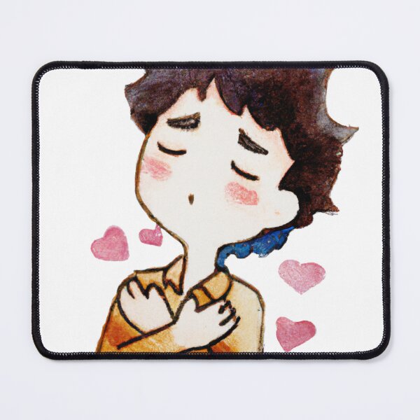 Item preview, Struck By Love, Lovestruck man, a Cute gift for Valentines Day designed and sold by Color-Me-Blue.