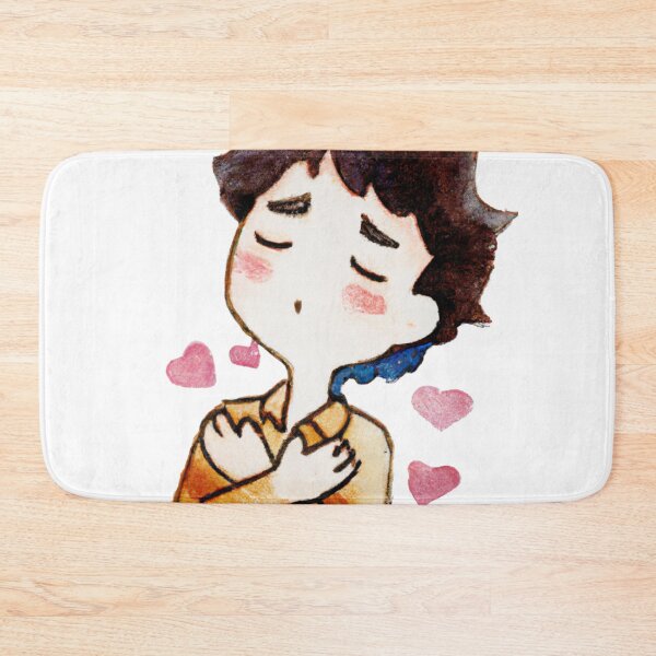 Item preview, Struck By Love, Lovestruck man, a Cute gift for Valentines Day designed and sold by Color-Me-Blue.