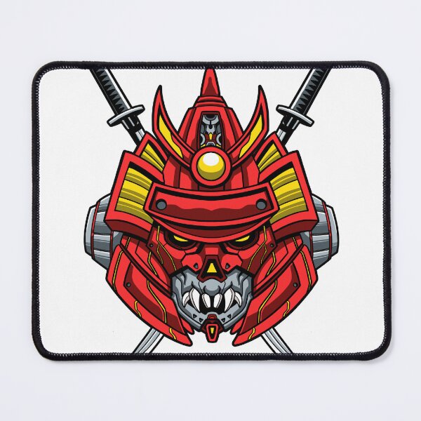 Item preview, samurai bushido head designed and sold by drawdude77.