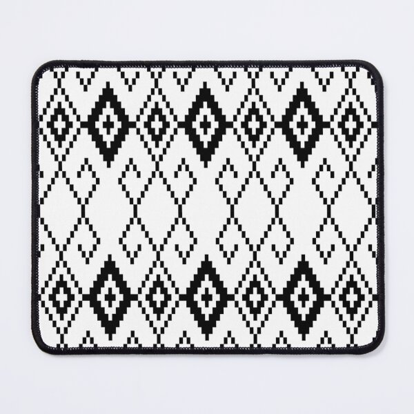 Item preview, White and black tribal patterns designs  designed and sold by Naimatshop.