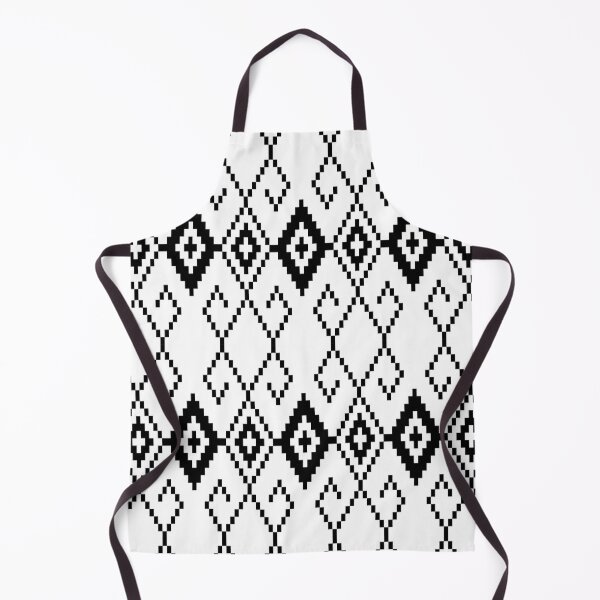 Item preview, White and black tribal patterns designs designed and sold by Naimatshop.