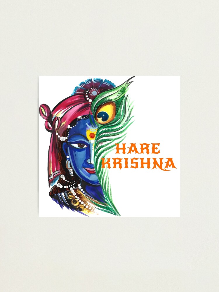 Hare Krishna Mantra | Photographic Print