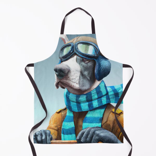 Item preview, Great Dane flying an Airplane designed and sold by yellowveggiez.