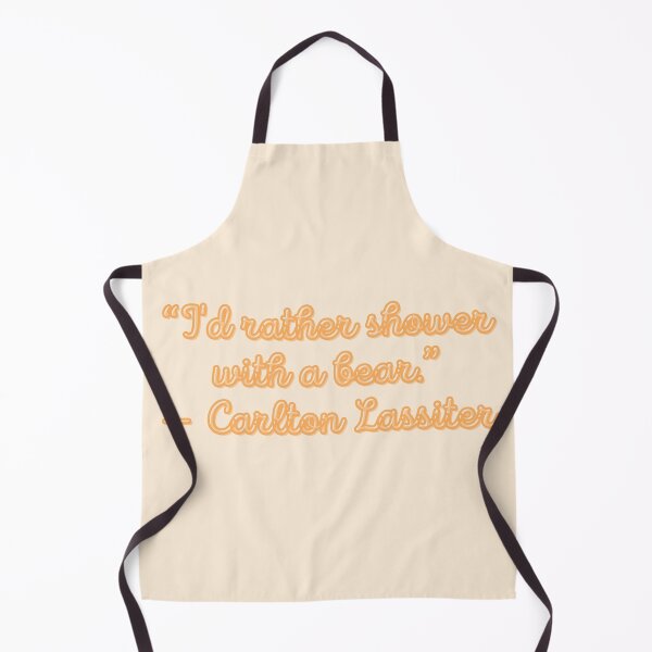 Item preview, Psych Quote - “I'd rather shower with a bear.” — Carlton Lassiter designed and sold by Artful-Julia.