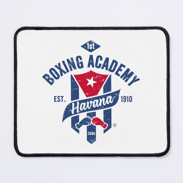 Item preview, 1ST BOXING ACADEMY HAVANA, EST. 1910 CUBA, USED LOOK, BY SUBGIRL designed and sold by SUBGIRL.