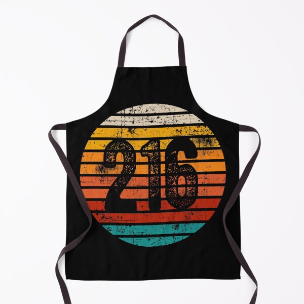Item preview, Distressed Vintage Sunset 216 Area Code designed and sold by Gold Wings Tees.
