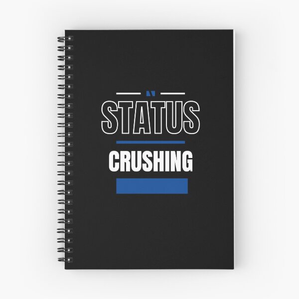 Item preview, CRUSHING - FUNNY AND QUIRKY RELATIONSHIP STATUS designed and sold by JakNJill.