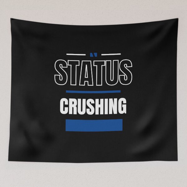 Item preview, CRUSHING - FUNNY AND QUIRKY RELATIONSHIP STATUS designed and sold by JakNJill.