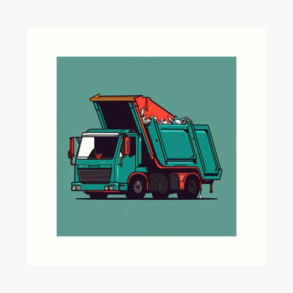Item preview, Garbage Truck designed and sold by duke818.