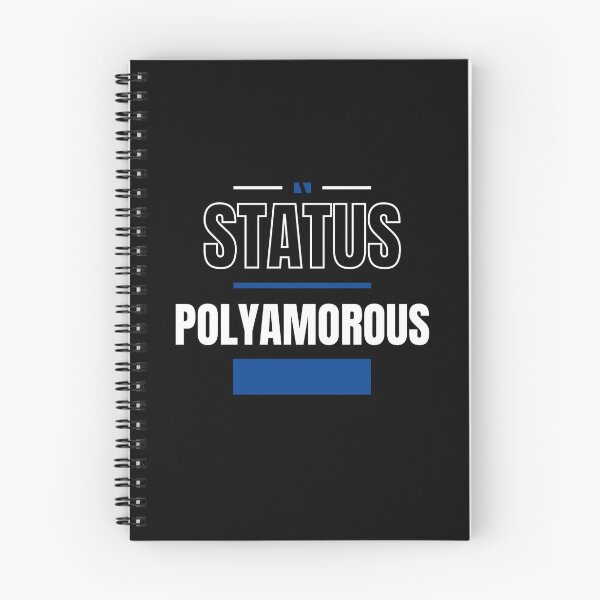 Item preview, POLYAMOROUS - FUNNY AND QUIRKY RELATIONSHIP STATUS designed and sold by JakNJill.
