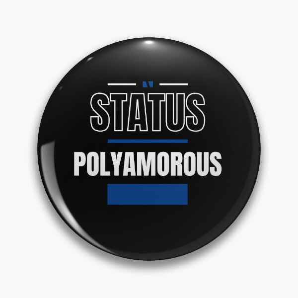 Item preview, POLYAMOROUS - FUNNY AND QUIRKY RELATIONSHIP STATUS designed and sold by JakNJill.