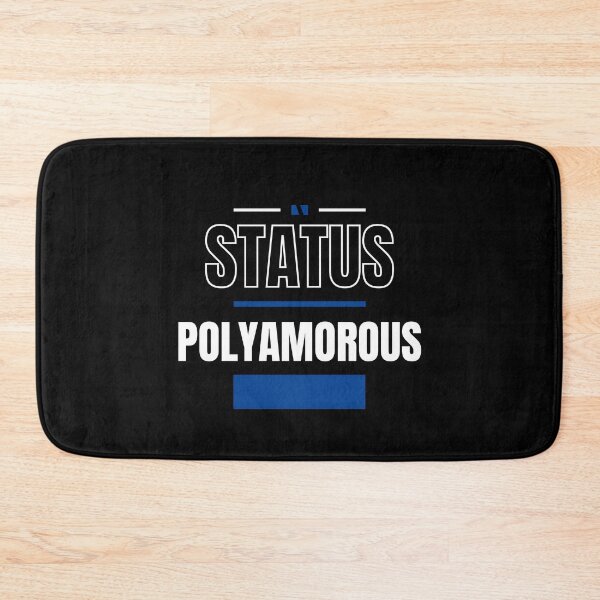 Item preview, POLYAMOROUS - FUNNY AND QUIRKY RELATIONSHIP STATUS designed and sold by JakNJill.